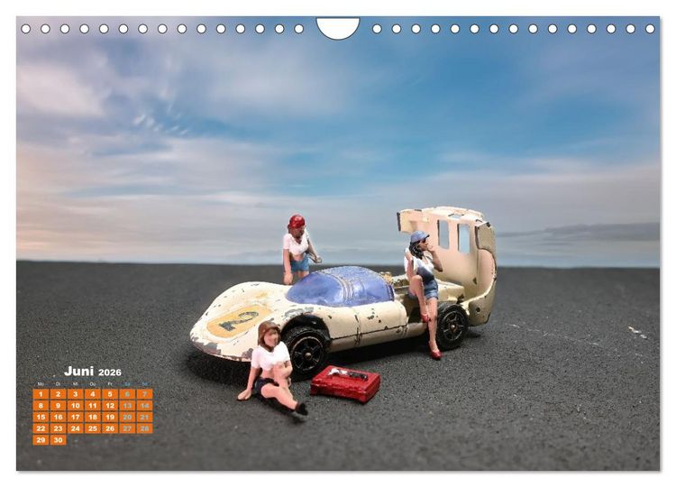 Produktbild: Helden der Sandkiste (Wandkalender 2026 DIN A4 quer), CALVENDO Monatskalender