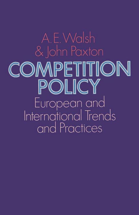 Produktbild: Competition Policy