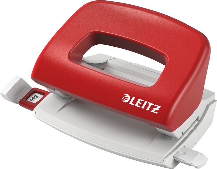 Produktbild: LEITZ Locher 5058 Mini NeXXt bis 10 Blatt rot