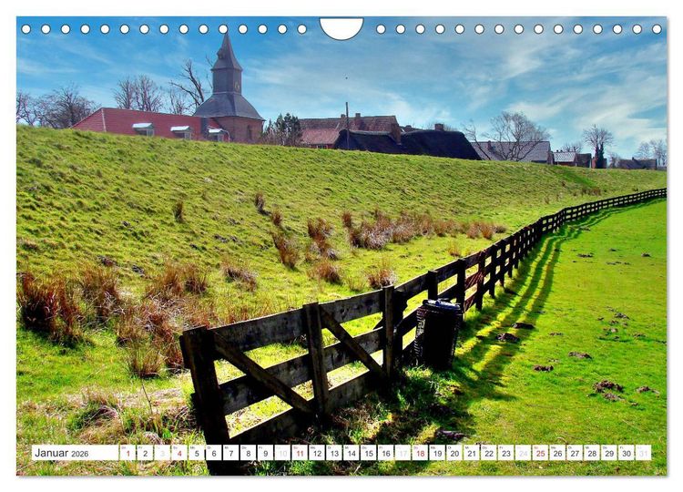 Produktbild: Bilder aus Nordkehdingen (Wandkalender 2026 DIN A4 quer), CALVENDO Monatskalender