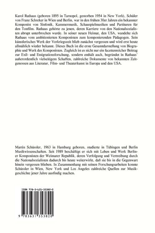 Produktbild: Karol Rathaus