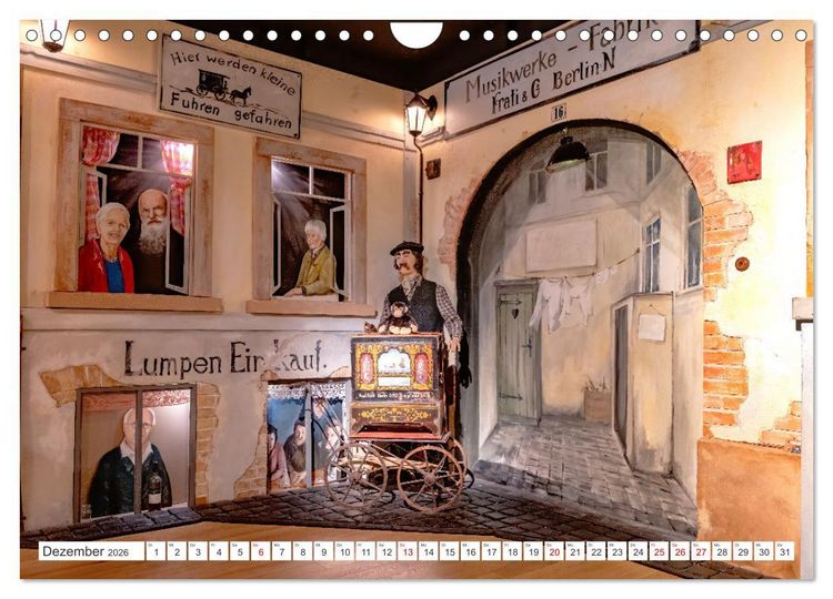 Produktbild: Selbstspielende Musikinstrumente (Wandkalender 2026 DIN A4 quer), CALVENDO Monatskalender