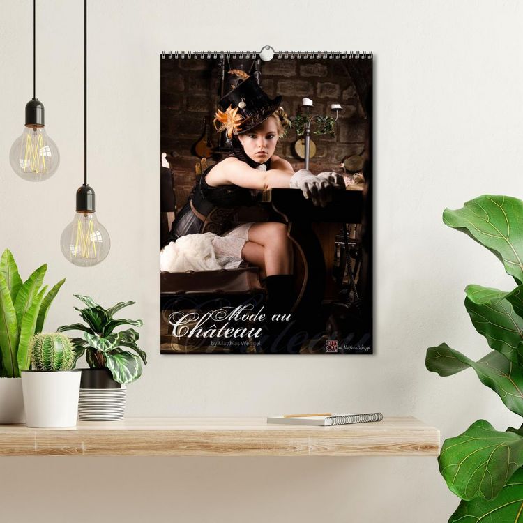Produktbild: Mode au Chateau (Wandkalender 2026 DIN A3 hoch), CALVENDO Monatskalender