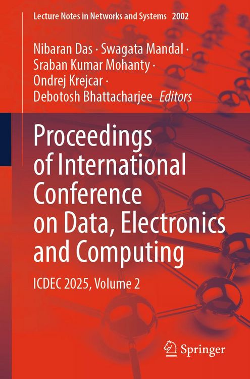 Produktbild: Proceedings of International Conference on Data, Electronics and Computing