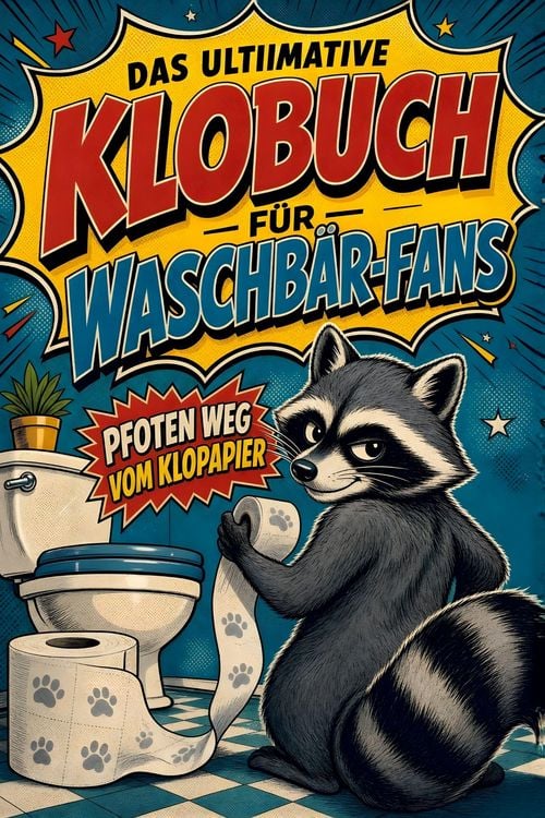 Produktbild: Das ultimative Klobuch f&uuml;r Waschb&auml;r-Fans