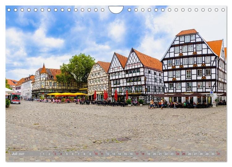 Produktbild: Ein Blick auf die Hansestadt Soest (Wandkalender 2027 DIN A4 quer), CALVENDO Monatskalender