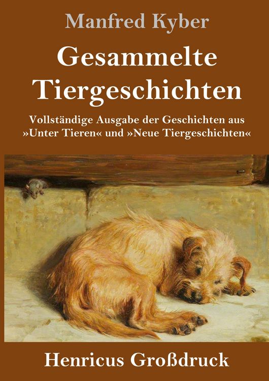 Produktbild: Gesammelte Tiergeschichten (Gro&szlig;druck)