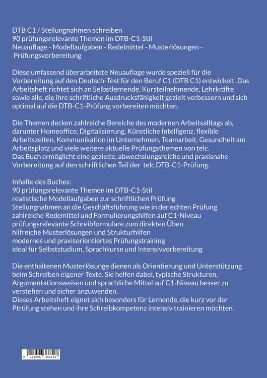 Produktbild: Schreiben einer Stellungnahme an die Gesch&auml;ftsf&uuml;hrung C1 * 90 pr&uuml;fungsrelevante Themen
