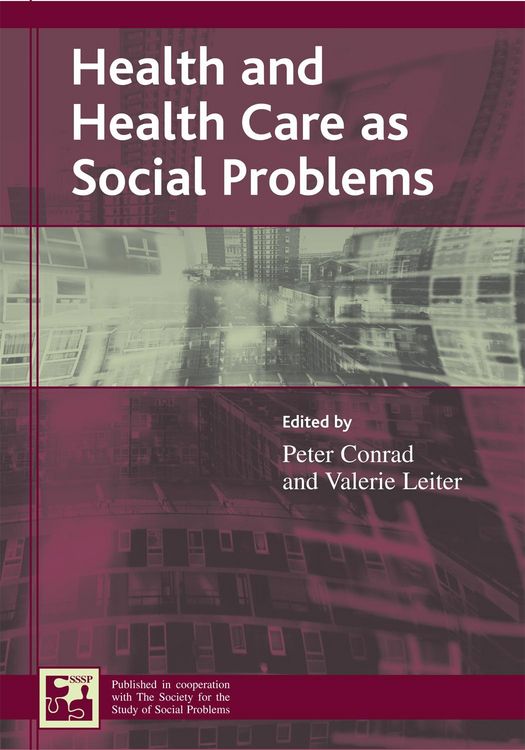 Produktbild: Health and Health Care as Social Problems