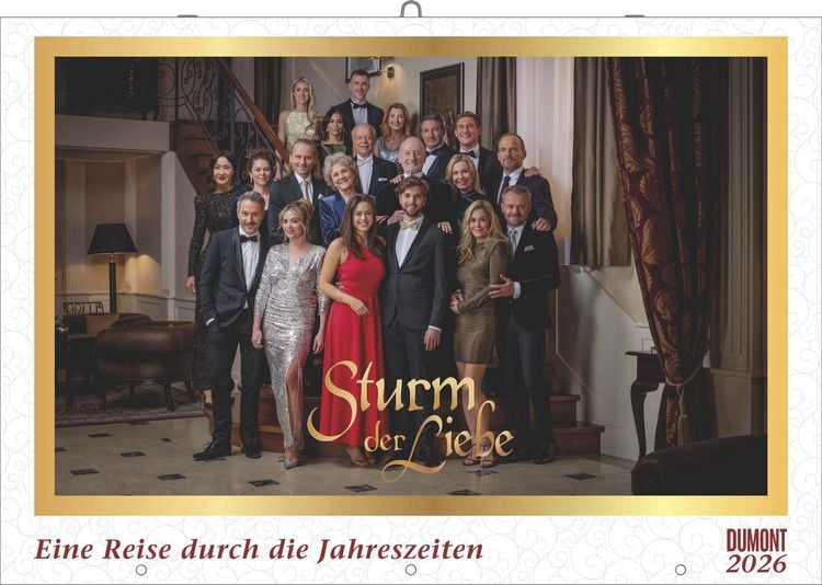 Produktbild: Sturm der Liebe 2026 - Broschürenkalender - Wandkalender - mit Jahresplaner - Format 42 x 29 cm