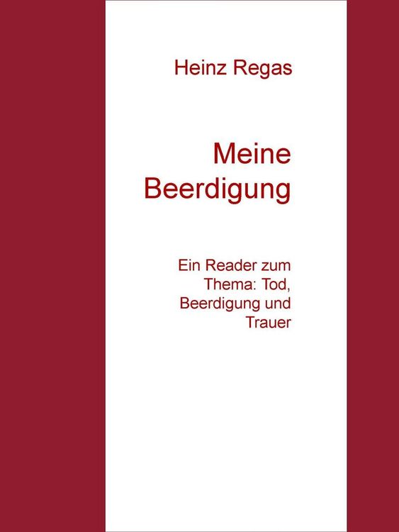 Produktbild: Meine Beerdigung