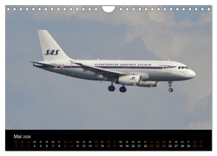 Produktbild: Im alten Glanz: Flugzeuge in Retro Livery (Wandkalender 2026 DIN A4 quer), CALVENDO Monatskalender