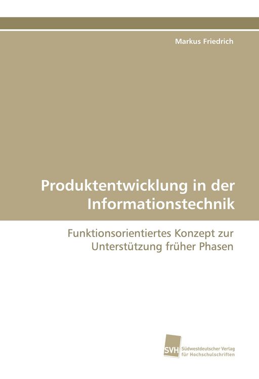 Produktbild: Produktentwicklung in der Informationstechnik