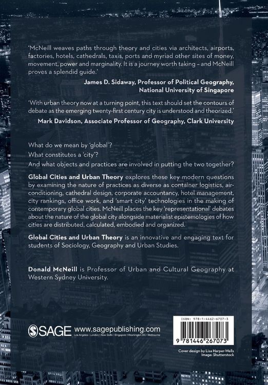 Produktbild: Global Cities and Urban Theory