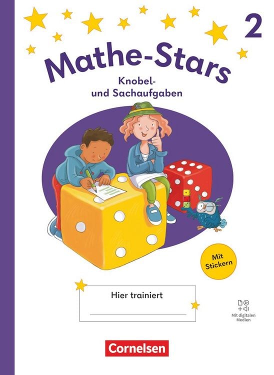 Produktbild: Mathe-Stars - Knobel- und Sachaufgaben Ausgabe ab 2025 - 2. Schuljahr
