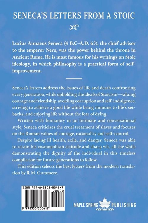 Produktbild: Seneca's Letters from a Stoic