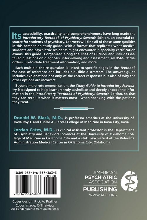 Produktbild: Study Guide to Introductory Psychiatry