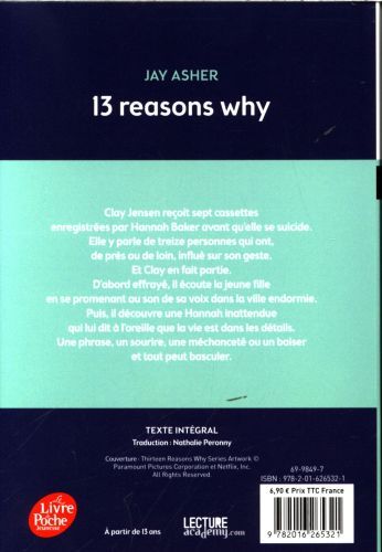 Produktbild: Thirteen reasons why