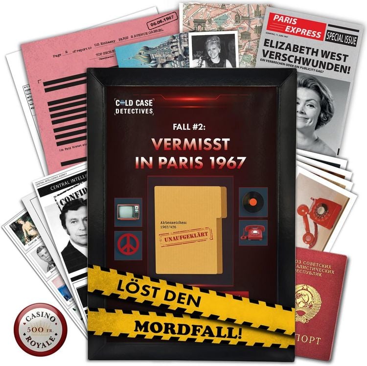 Produktbild: Cold Case Detectives - Vermisst in Paris 1967