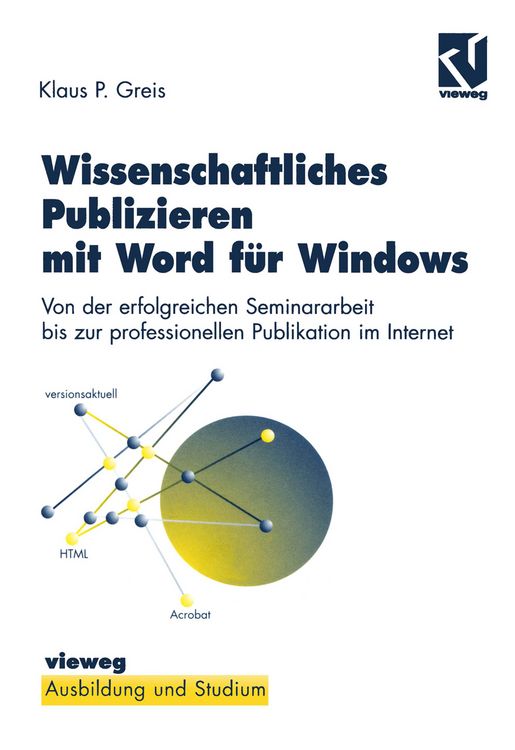 Produktbild: Wissenschaftliches Publizieren mit Word f&uuml;r Windows