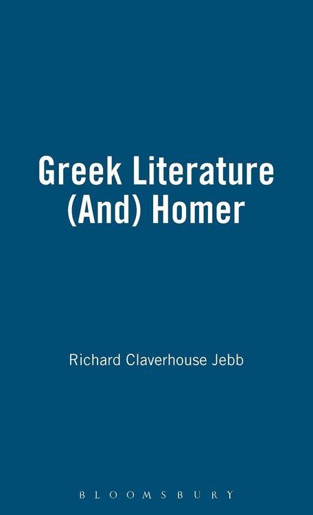 Produktbild: Greek Literature (And) Homer