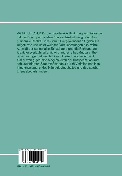 Produktbild: Pathologische pulmonale Kurzschlu&szlig;perfusion