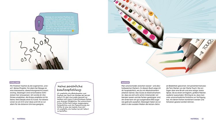 Produktbild: MANGA: Der 5-Wochen-Zeichenkurs &ndash; von art.storms.and.feathers