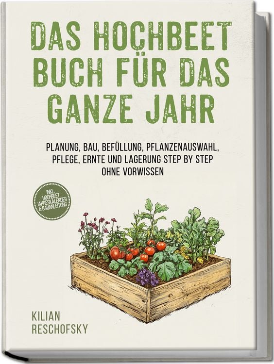 Produktbild: Das Hochbeet Buch f&uuml;r das ganze Jahr: Planung, Bau, Bef&uuml;llung, Pflanzenauswahl,