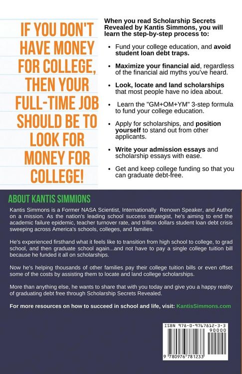 Produktbild: Scholarship Secrets Revealed