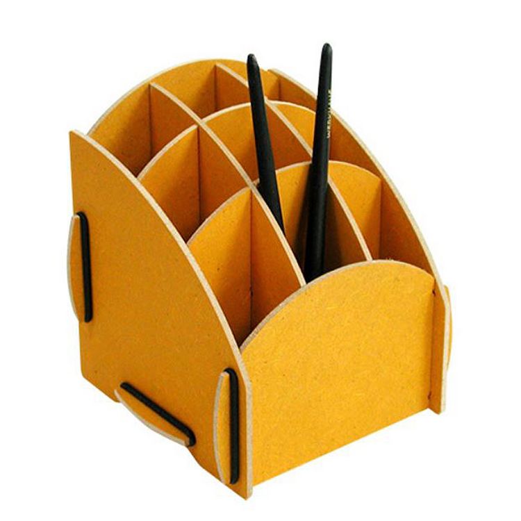 Produktbild: Pen Box Tower goldgelb