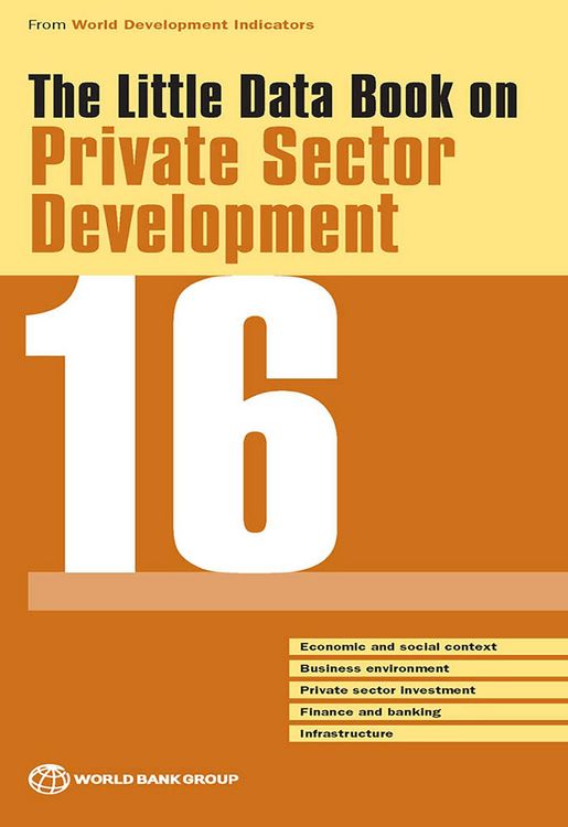 Produktbild: The Little Data Book on Private Sector Development 2016