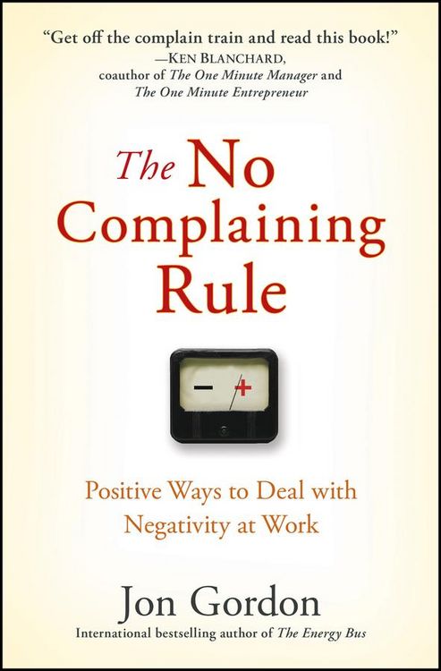 Produktbild: The No Complaining Rule