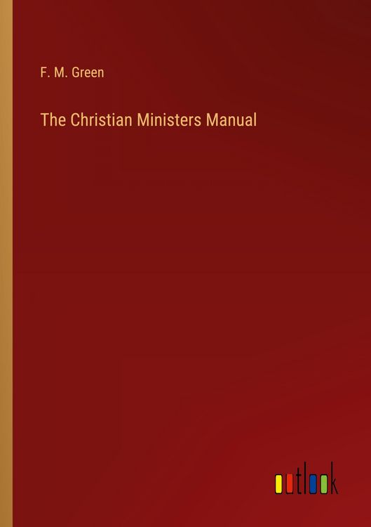 Produktbild: The Christian Ministers Manual