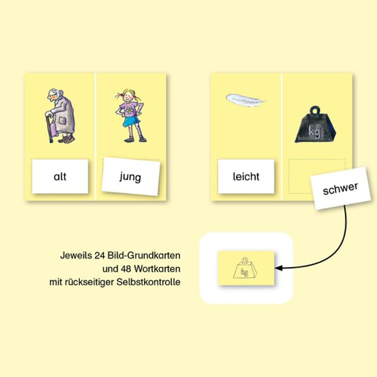 Produktbild: Meine Grammatikdose - Adjektivpaare
