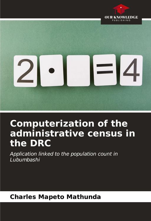 Produktbild: Computerization of the administrative census in the DRC