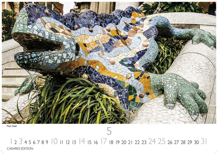 Produktbild: Barcelona Kalender 2026 – Wandkalender | Fotokalender Spanien 35x50cm - Foto. mit den schönsten Motiven, Sehenswürdigkeiten & Inspirationen"