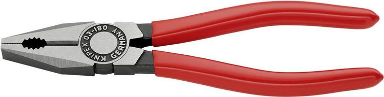 Produktbild: Knipex 03 01 180 Werkstatt Kombizange 180mm DIN ISO 5746