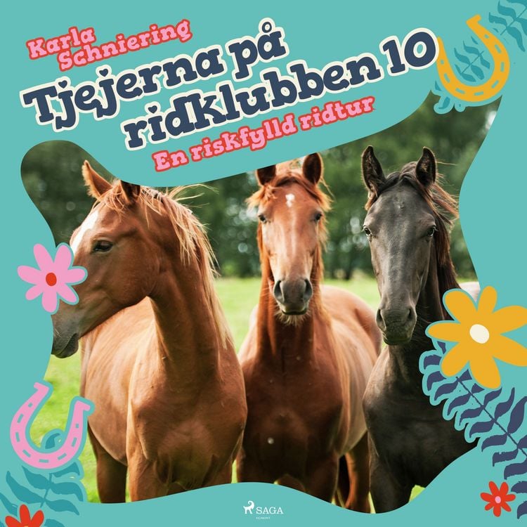 Produktbild: Tjejerna p&aring; ridklubben 10 - En riskfylld ridtur