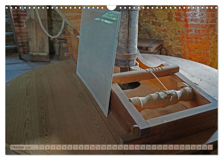 Produktbild: Faszination Wall-Holl&auml;nder Greftm&uuml;hle in Nordhemmern (Wandkalender 2026 DIN A3 quer), CALVENDO Monatskalender