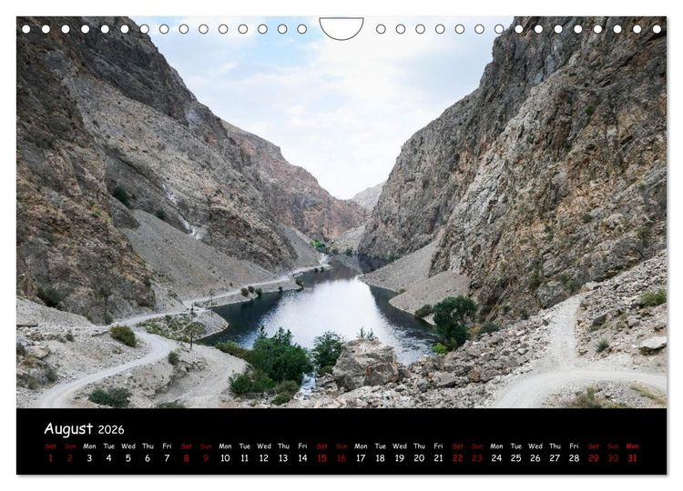 Produktbild: Moody calendar (Wall Calendar 2026 DIN A4 landscape), CALVENDO 12 Month Wall Calendar