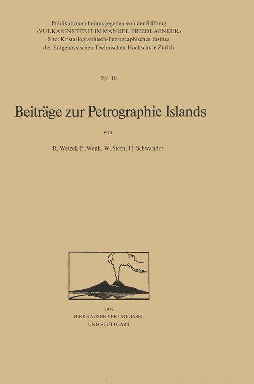 Produktbild: Beitr&auml;ge zur Petrographie Islands
