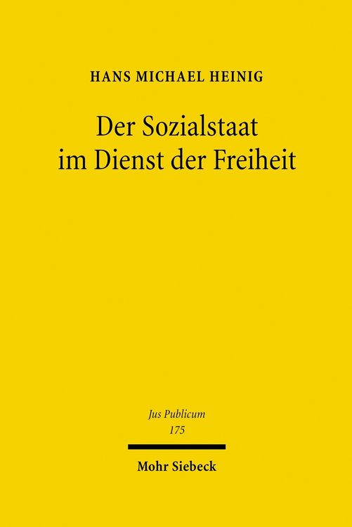 Produktbild: Der Sozialstaat im Dienst der Freiheit