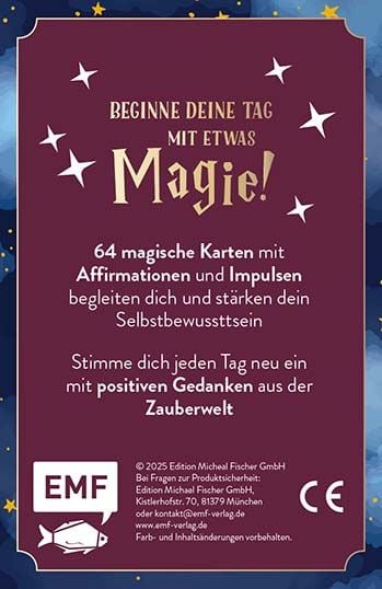 Produktbild: Kartenset: Du bist einfach magisch! Affirmationskarten f&uuml;r Harry Potter-Fans