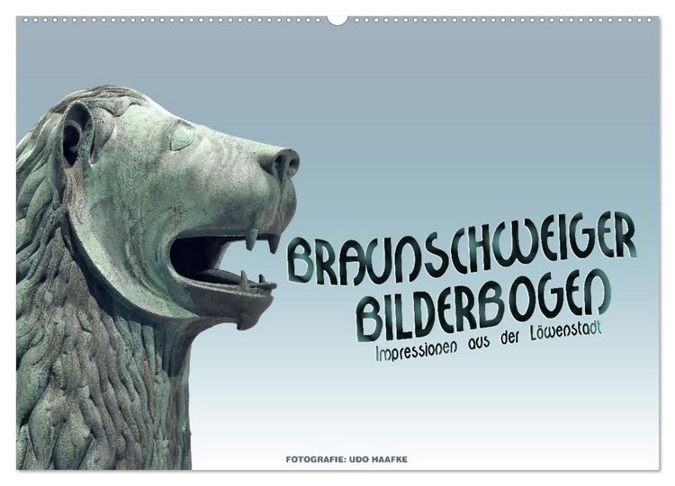 Produktbild: Braunschweiger Bilderbogen (Wandkalender 2026 DIN A2 quer), CALVENDO Monatskalender