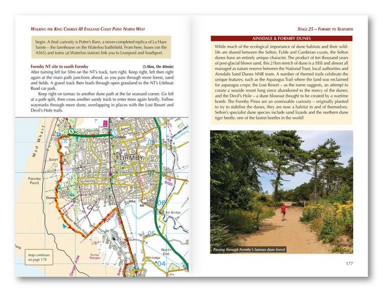 Produktbild: Walking the King Charles III England Coast Path: North West