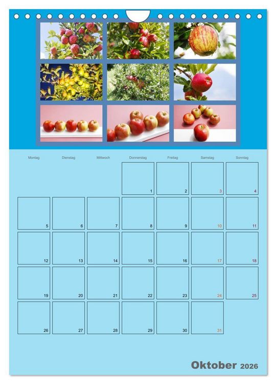 Produktbild: Food (Wandkalender 2026 DIN A4 hoch), CALVENDO Monatskalender