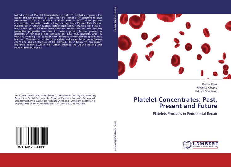 Produktbild: Platelet Concentrates: Past, Present and Future