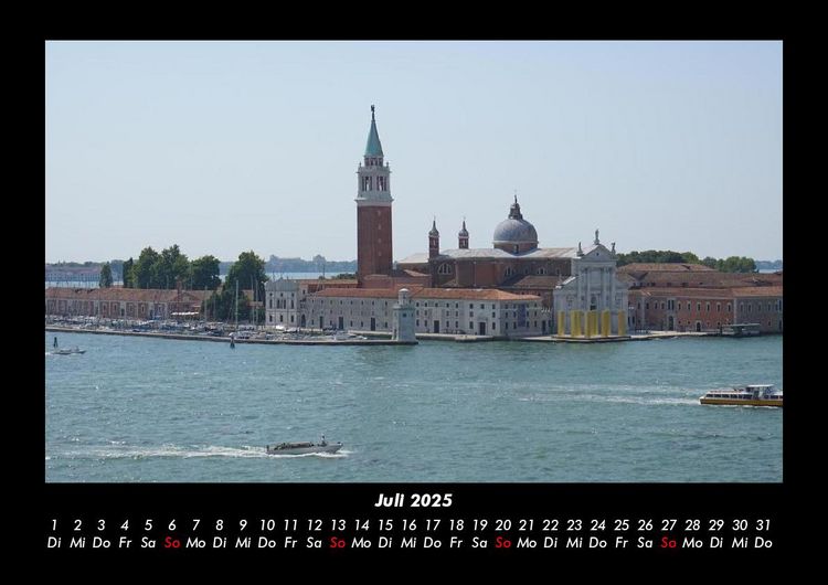 Produktbild: Venedig 2025 Fotokalender DIN A3