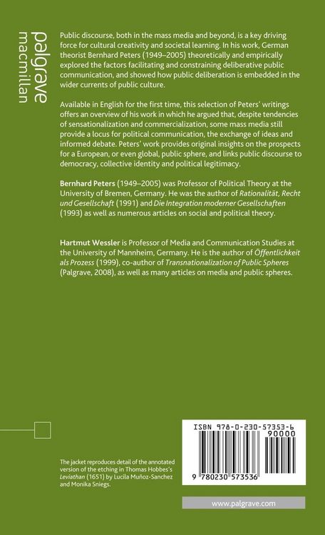 Produktbild: Public Deliberation and Public Culture