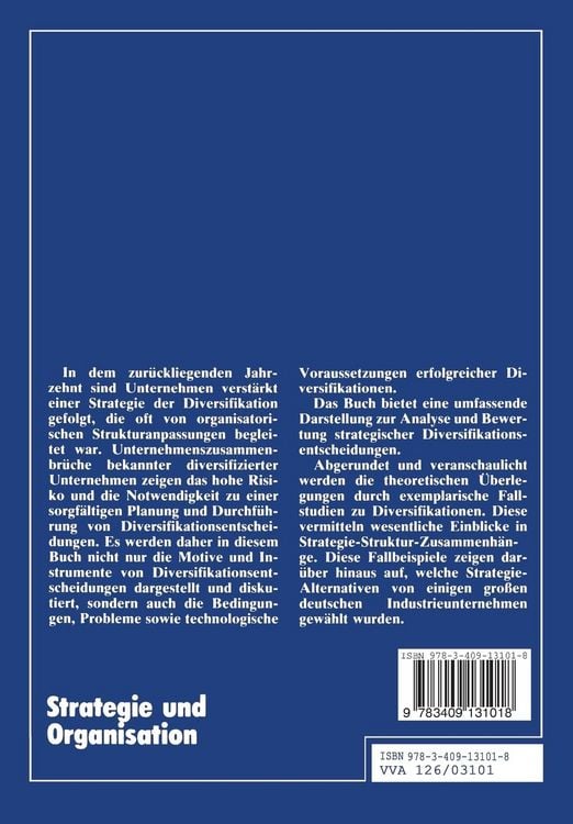 Produktbild: Strategie und Organisation